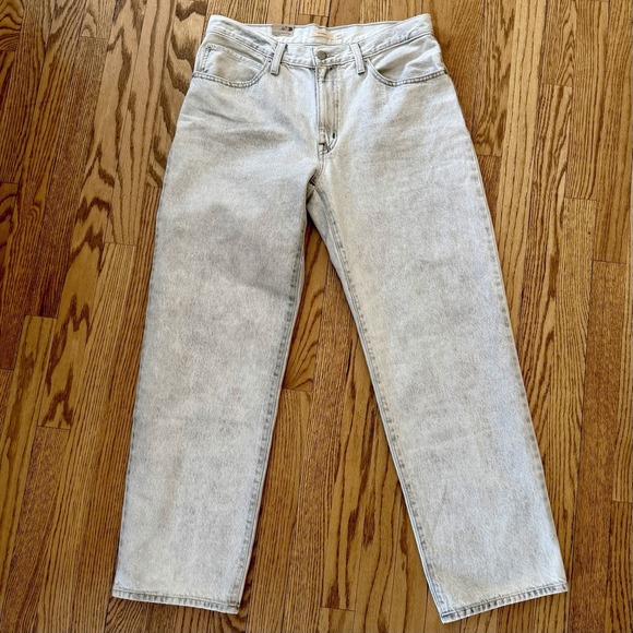 Levi's Women's Mid-Rise '94 Baggy Straight Blue Jeans Size 30 x 31 - Picture 2 of 11